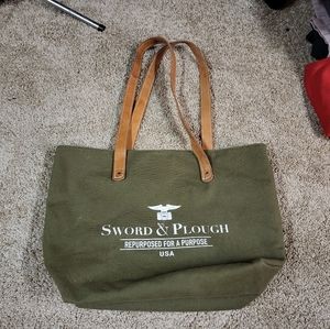 Sword & Plough Tote Bag Used